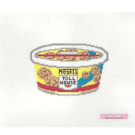 Cookie Dough Tub Needlepoint Canvas