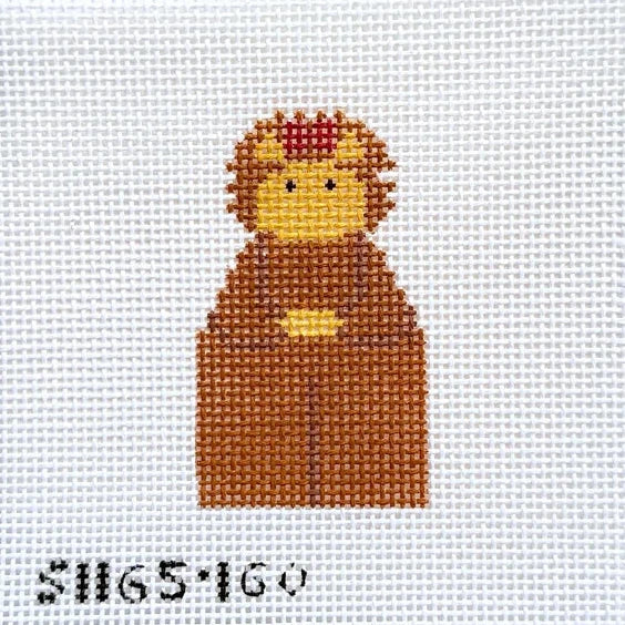 Lion Stitch-It Angel Needlepoint Canvas