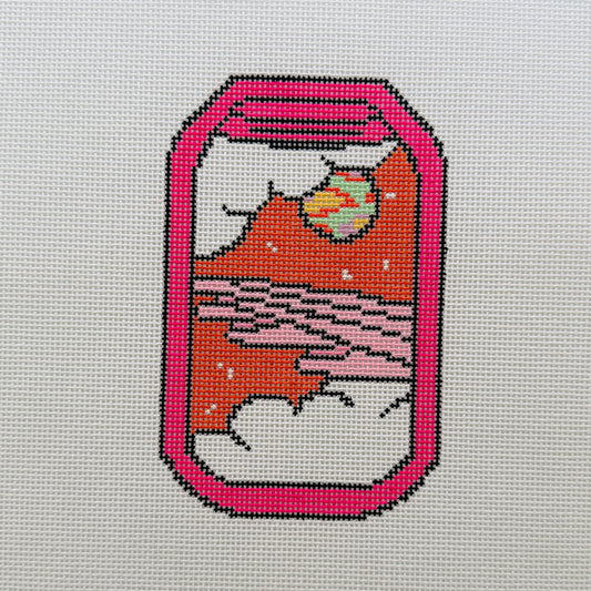 Retro Space Needlepoint Canvas