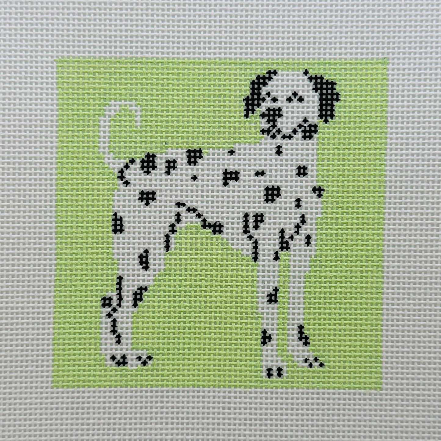 Dalmatian Portrait Needlepoint Canvas