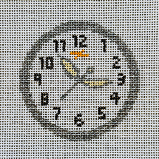 Shinola Clock Needlepoint Canvas