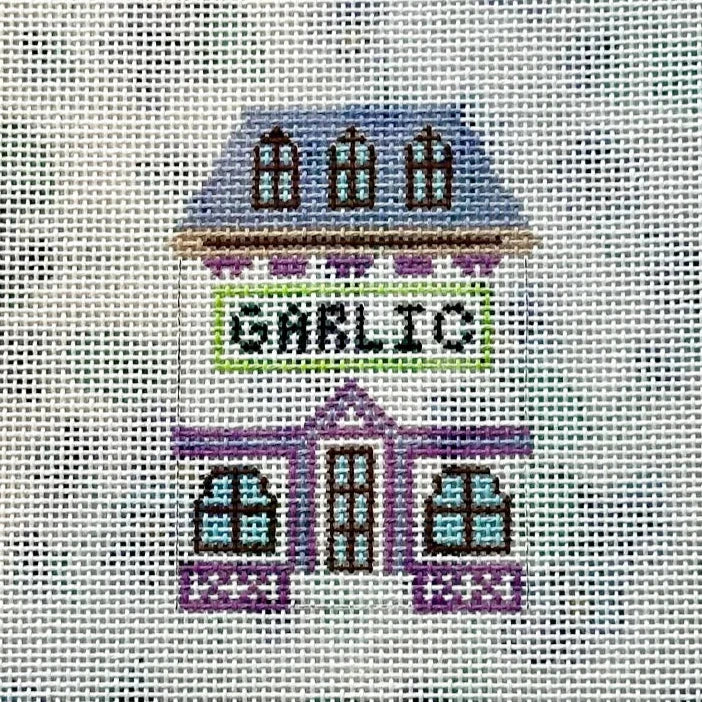 Garlic Village Needlepoint Canvas