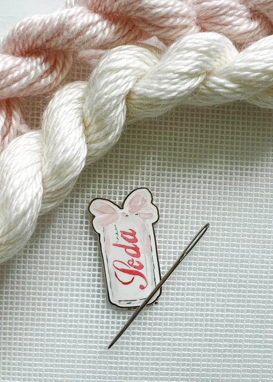 Diet Soda Needle Minder