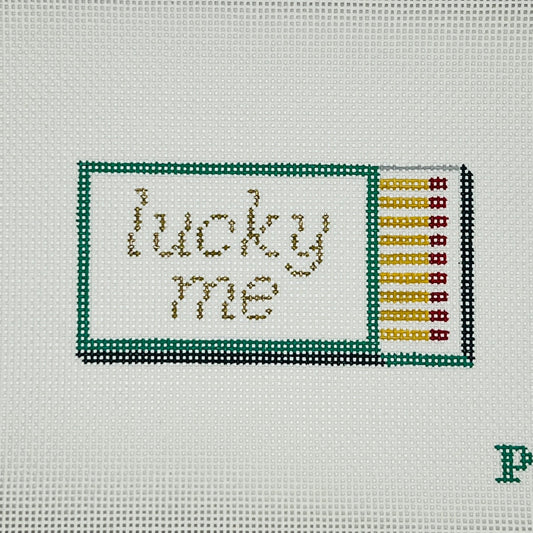 Lucky Me Matchbox Needlepoint Canvas