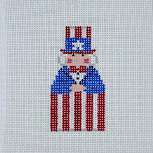 Uncle Sam Stitch-It Angel Needlepoint Canvas
