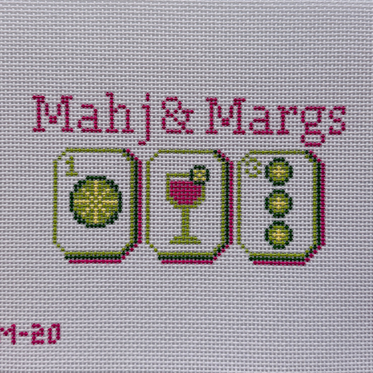 Mahj & Margs Needlepoint Canvas
