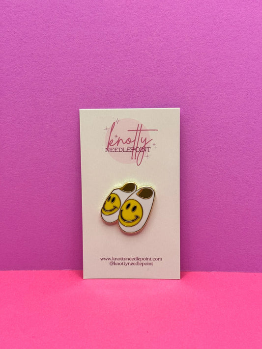 Yellow Slippers Needle Minder