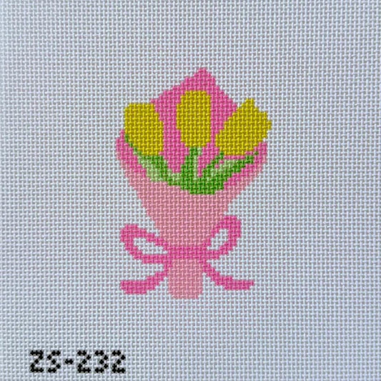 Bouquet of Tulips Needlepoint Canvas