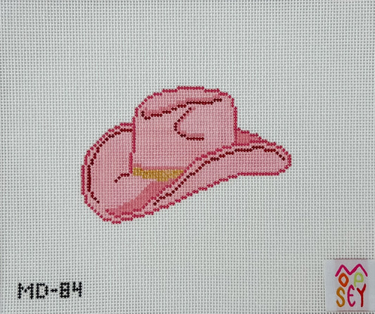 Cowgirl Hat Needlepoint Canvas