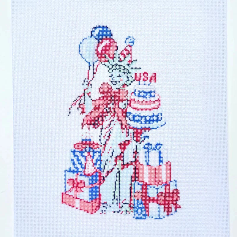Lady Liberty Needlepoint Canvas