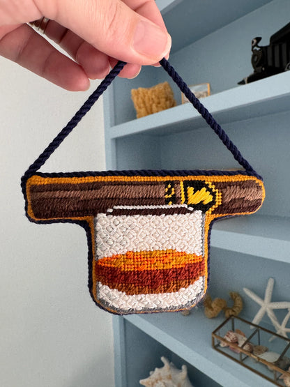 Burbon & Cigar Needlepoint Canvas