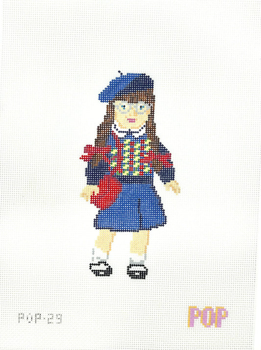 Molly Doll Needlepoint Canvas