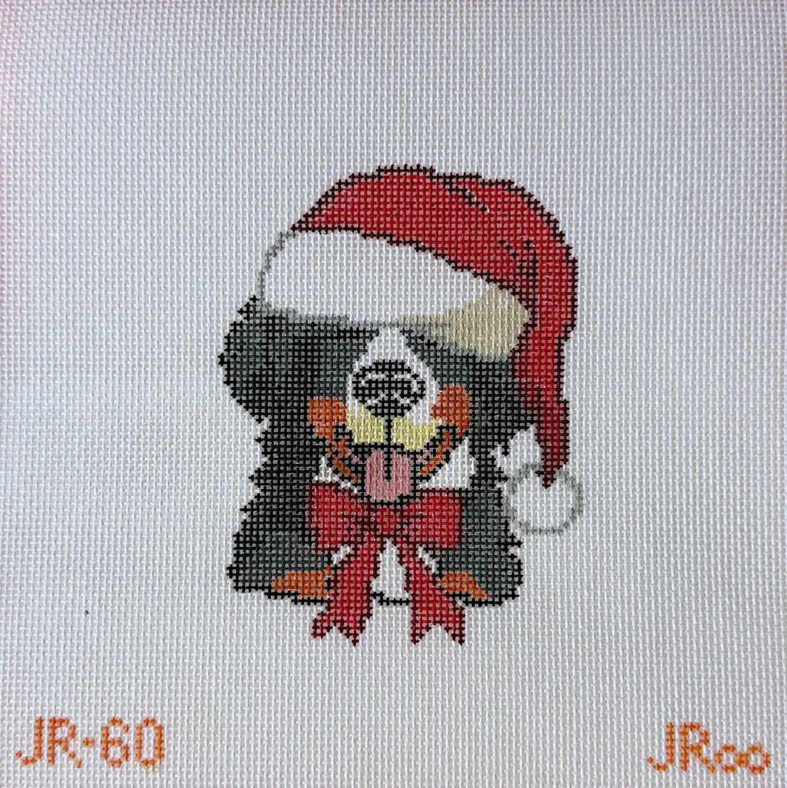 Bernie Santa Needlepoint Canvas