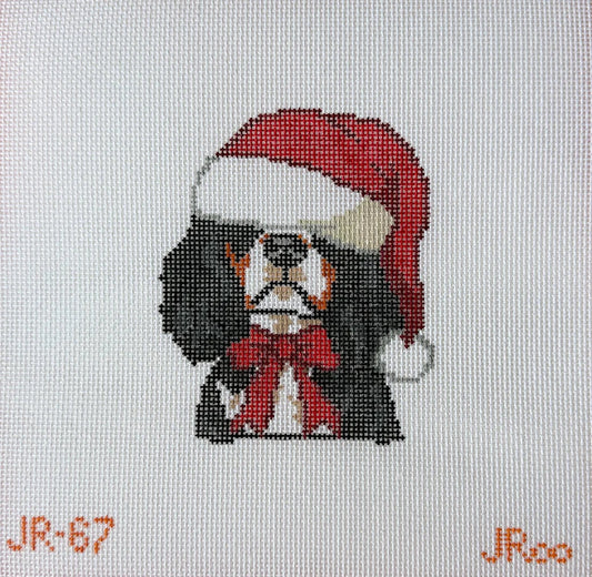 King Charles Santa Needlepoint Canvas