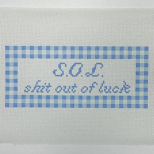 SOL Needlepoint Canvas