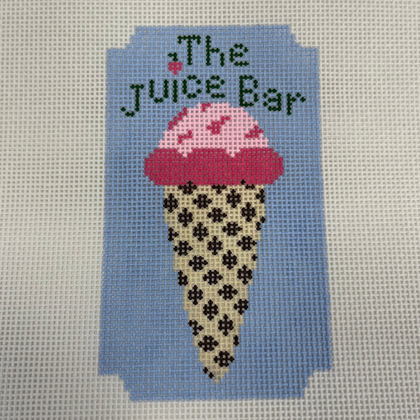 Juice Bar Needlepoint Canvas