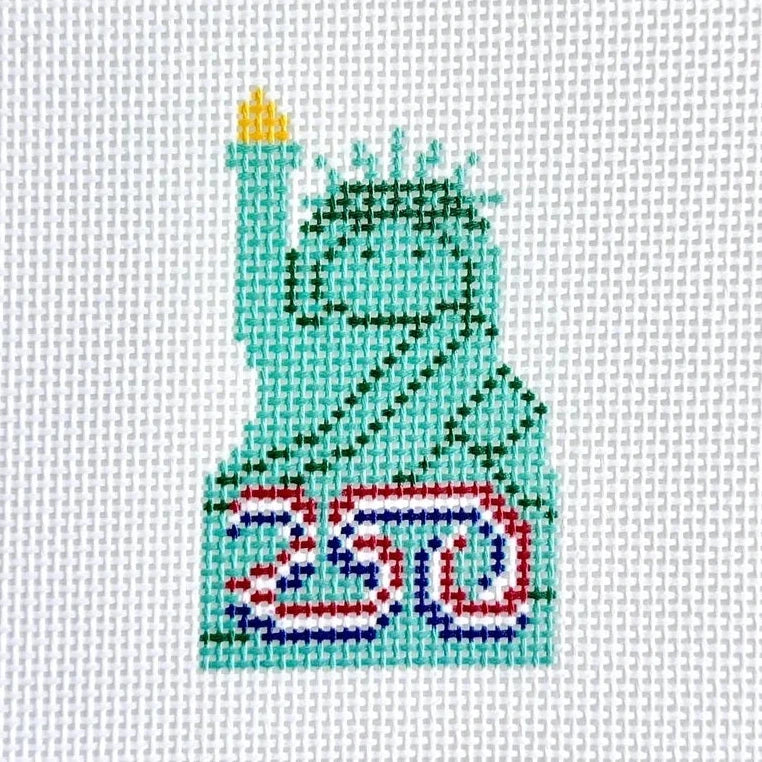 America 250 Statue of Liberty Stitch-It Angel Needlepoint Canvas
