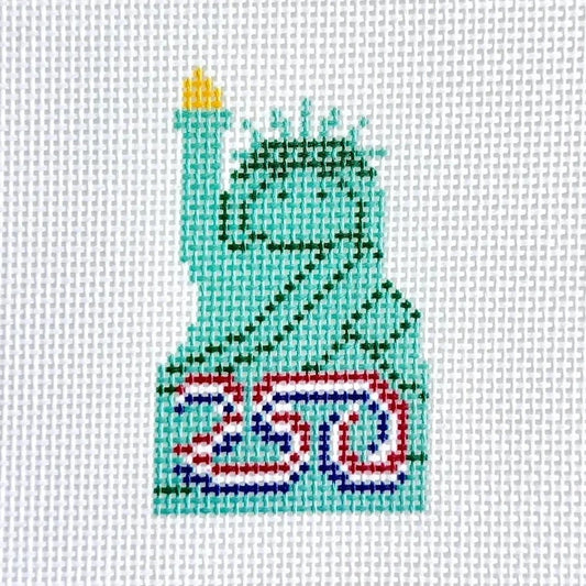 America 250 Statue of Liberty Stitch-It Angel Needlepoint Canvas