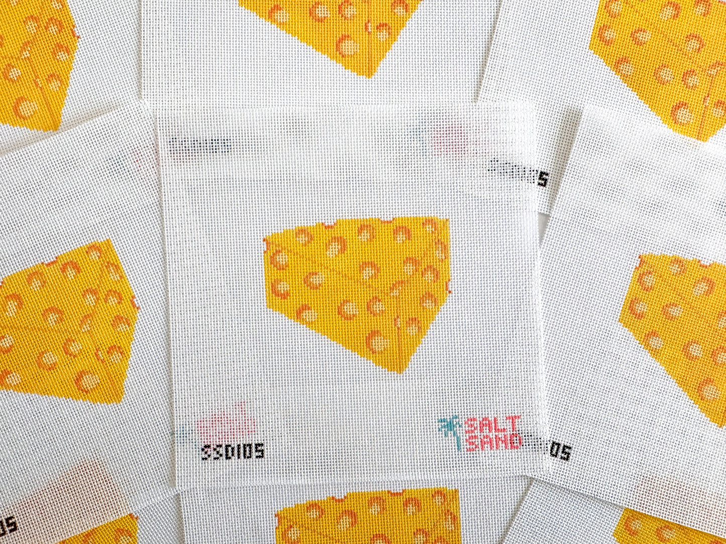 Cheese Head (Green Bay Packers) Needlepoint Canvas