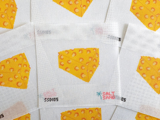 Cheese Head (Green Bay Packers) Needlepoint Canvas