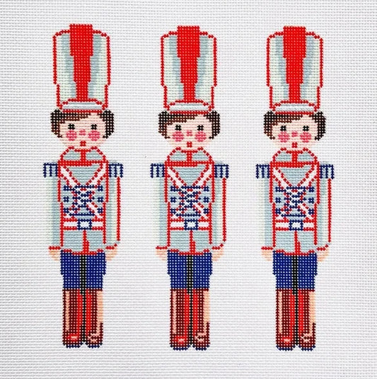 Large Toy Soldiers Needlepoint Canvas