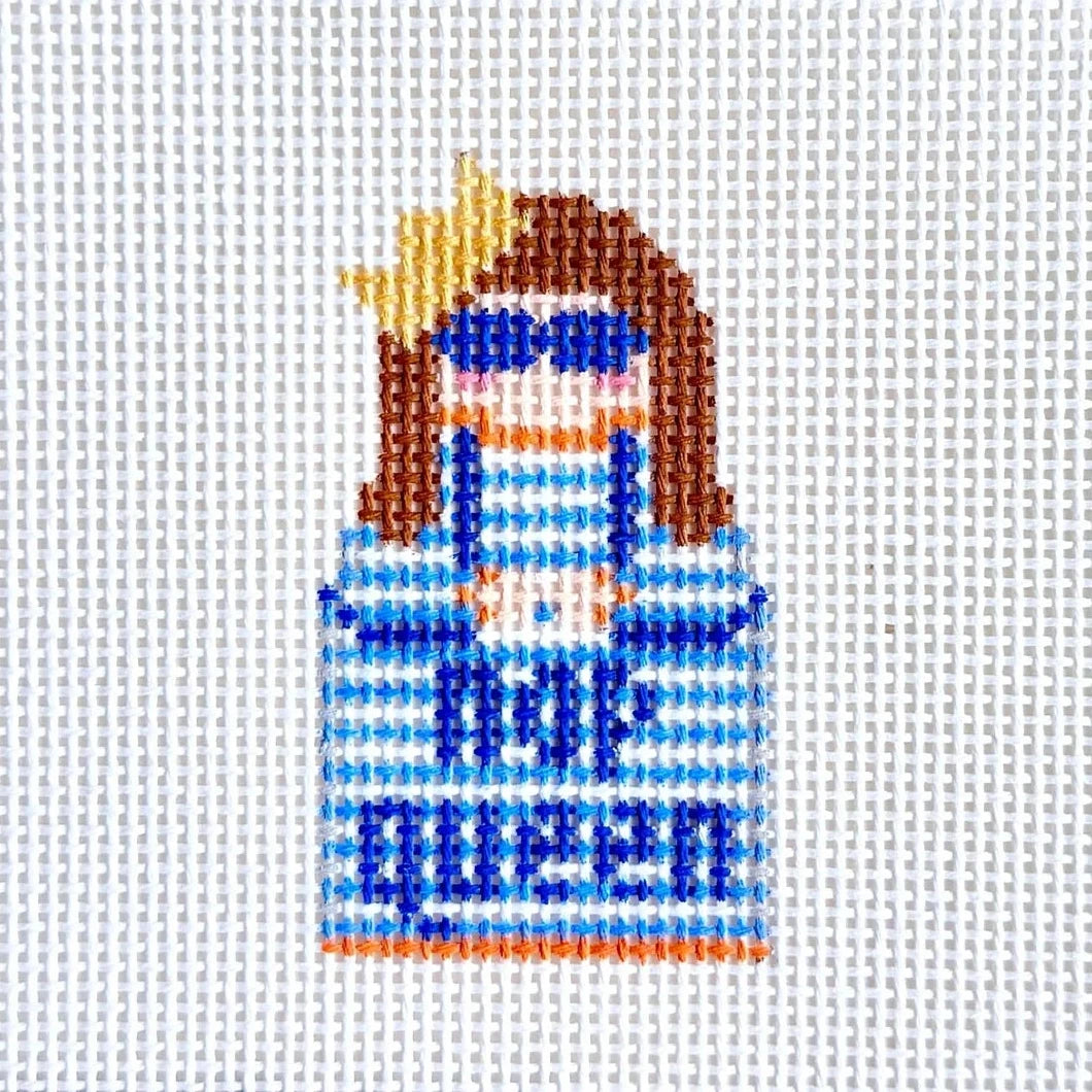 Nap Queen Stitch-It Angel Needlepoint Canvas