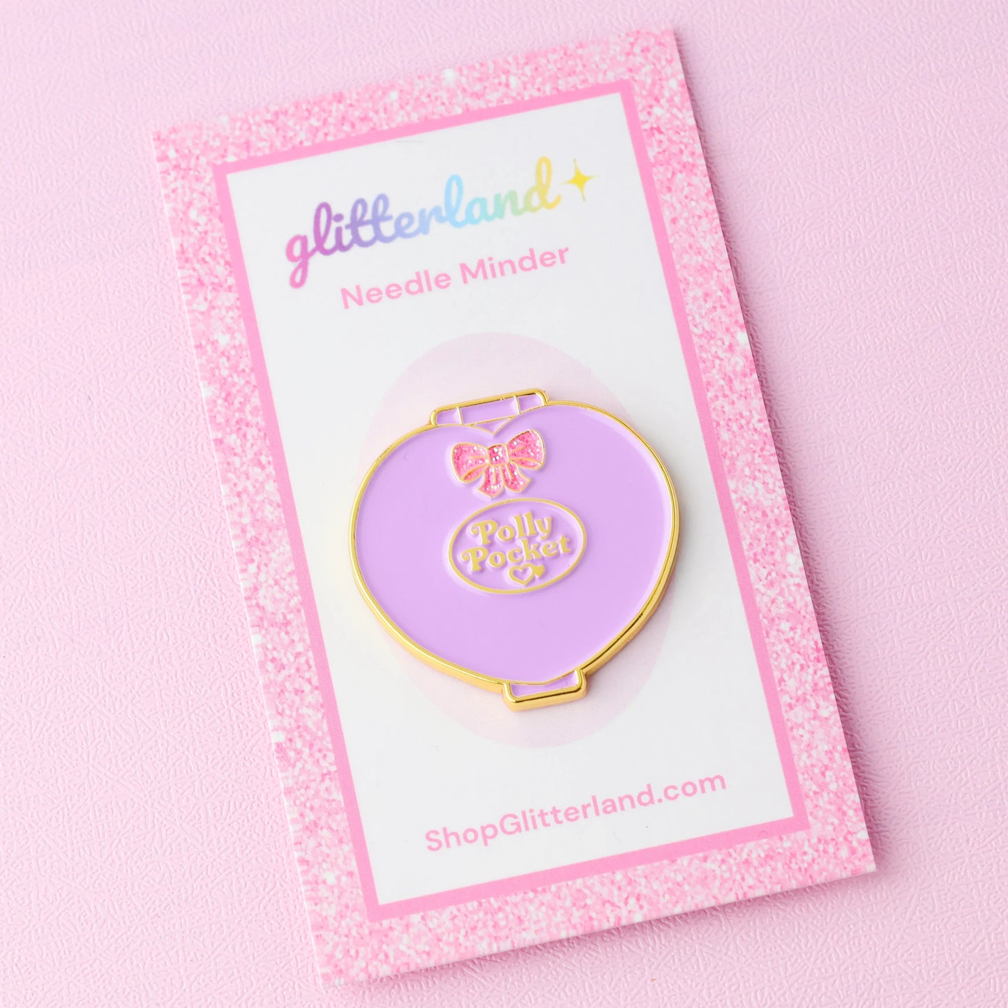 Purple Compact Needle Minder