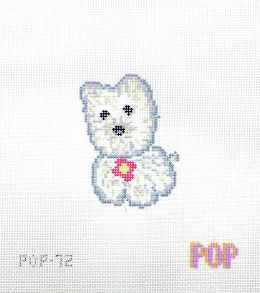 Coconut Dog Needlepoint Canvas