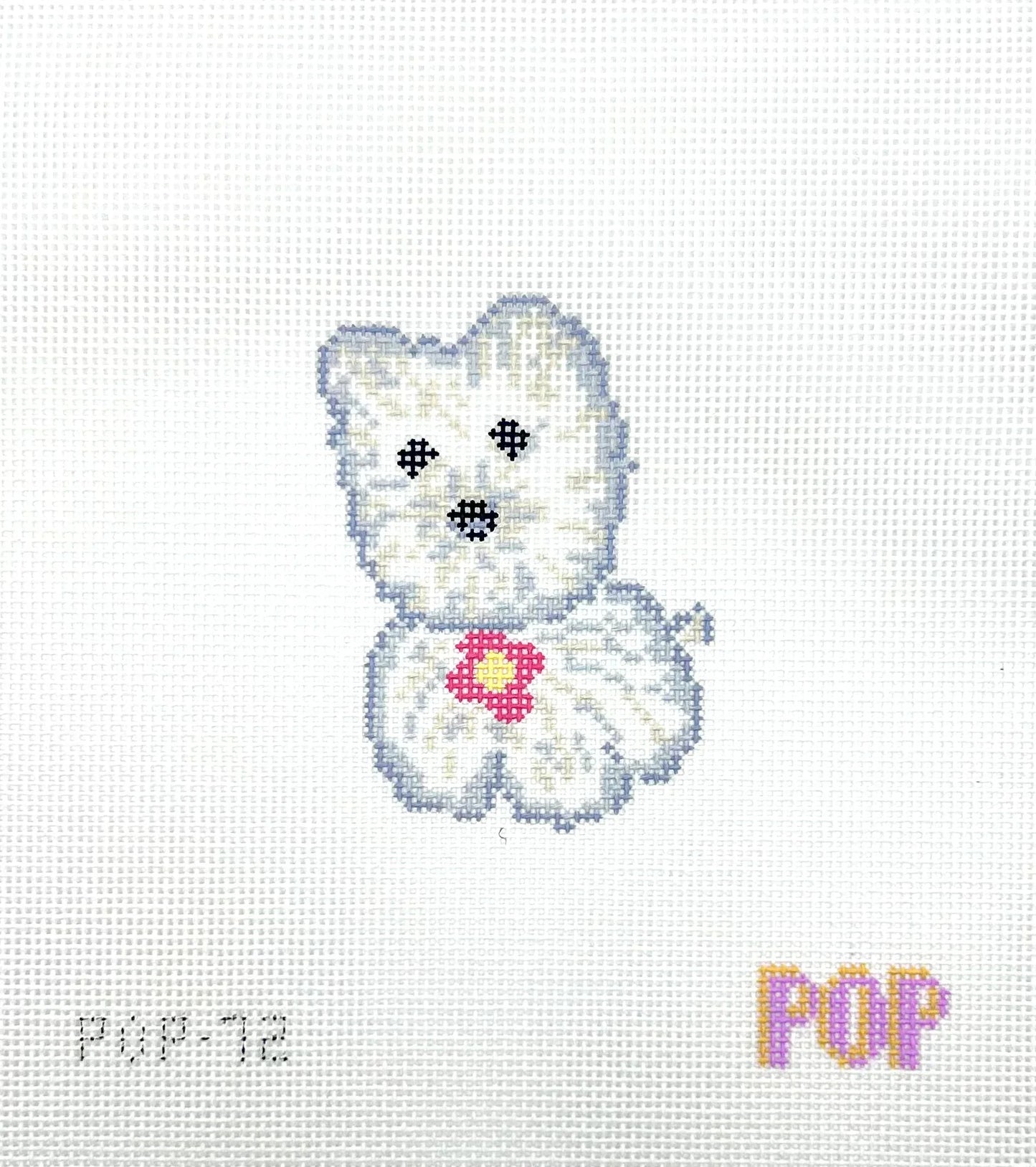 Coconut Dog Needlepoint Canvas