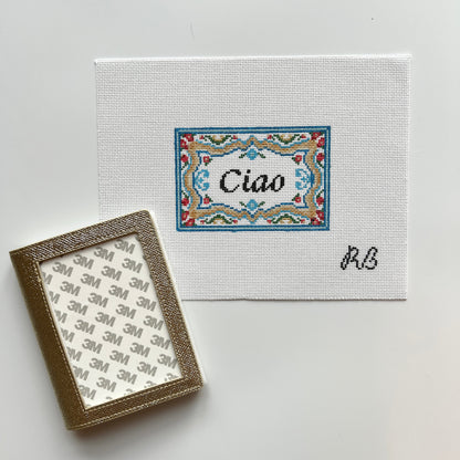 Self Finishing Set: Ciao and Gold Passport Cover