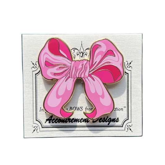 Pink Bow Needle Minder