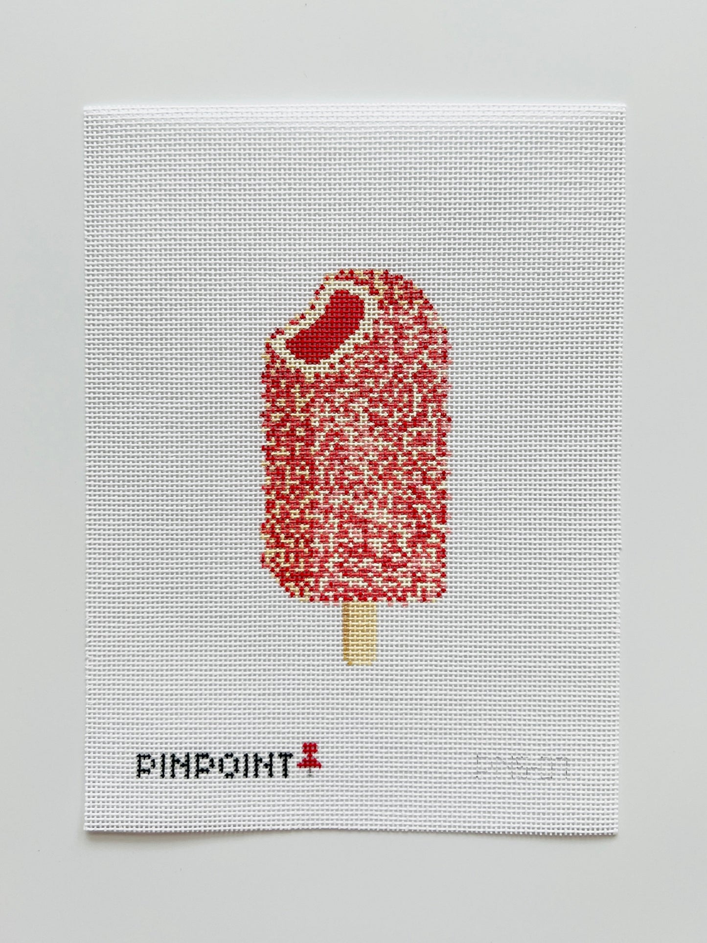 Strawberry Shortcake Bar Needlepoint Canvas