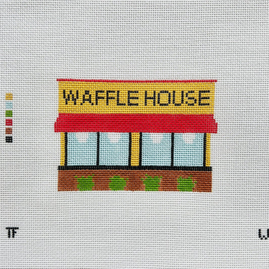 Waffle House Needlepoint Canvas