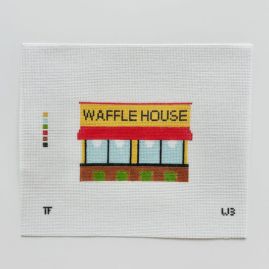 Waffle House Needlepoint Canvas