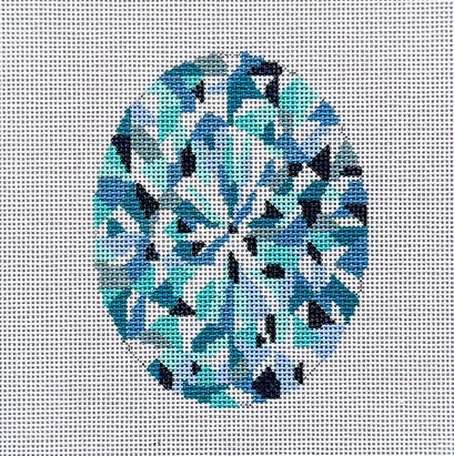 Engagement Diamond - Oval Cut Needlepoint Canvas