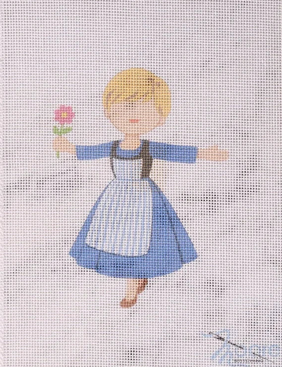 The Hills Are Alive Needlepoint Canvas
