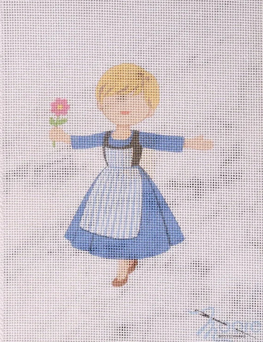 The Hills Are Alive Needlepoint Canvas