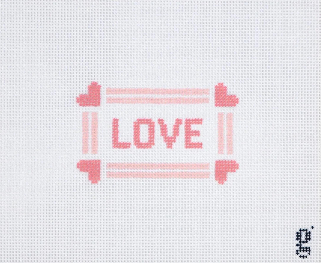 Love Needlepoint Canvas