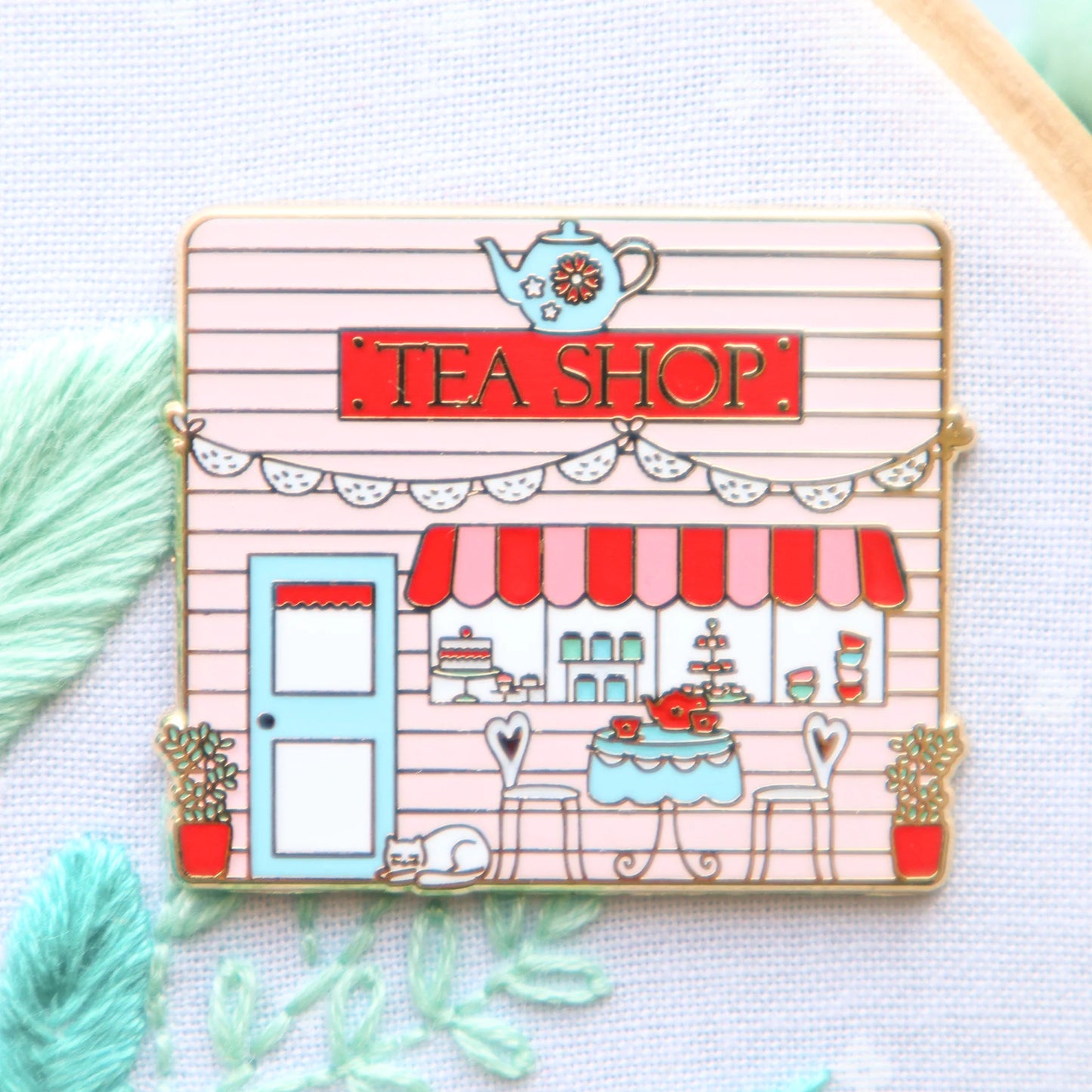Tea Shop Needle Minder