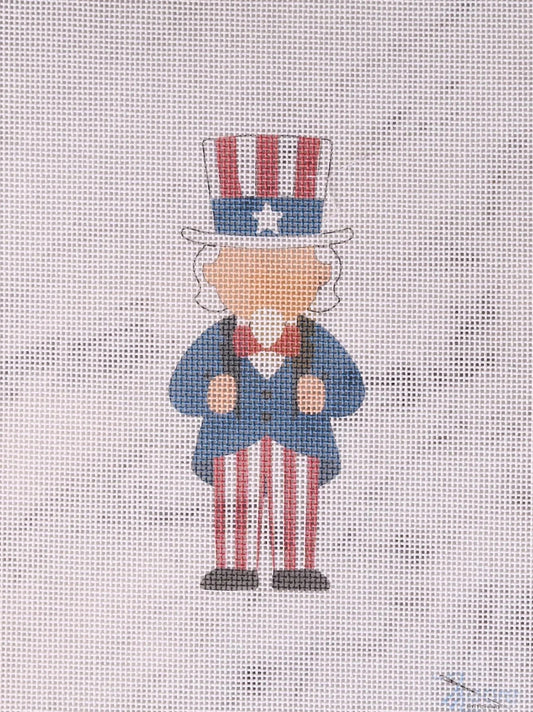 Uncle Sam Needlepoint Canvas