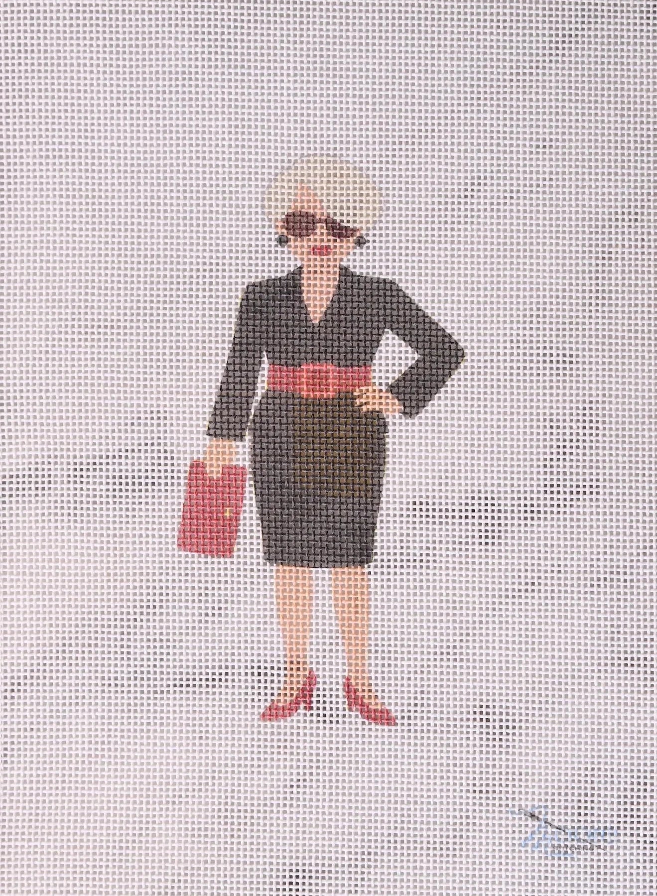 Miranda Priestly Needlepoint Canvas