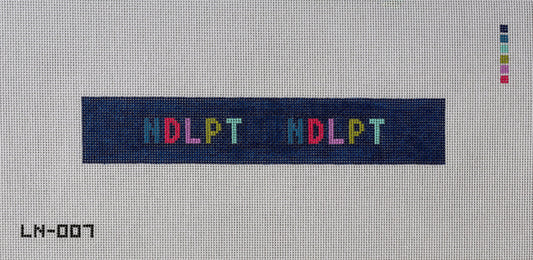 NDLPT Key Fob Needlepoint Canvas