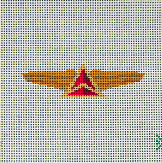 Delta Wings Needlepoint Canvas