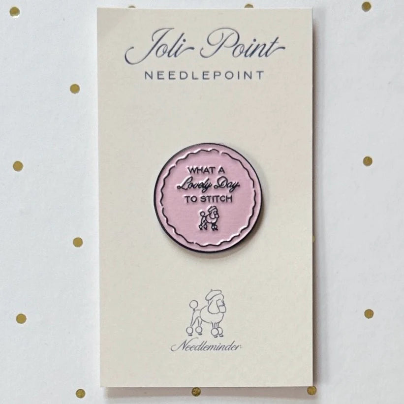 What a Lovely Day to Stitch Needle Minder