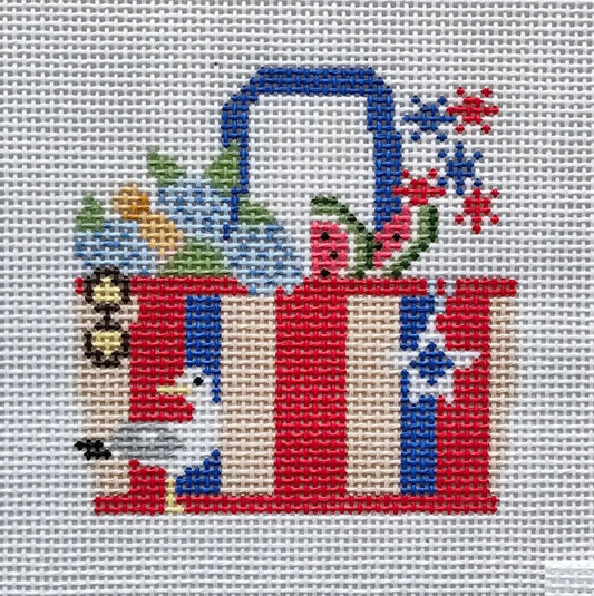4th of July Canvas Bag Needlepoint Canvas