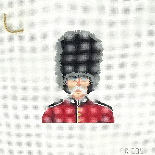 London Kings Guard Needlepoint Canvas