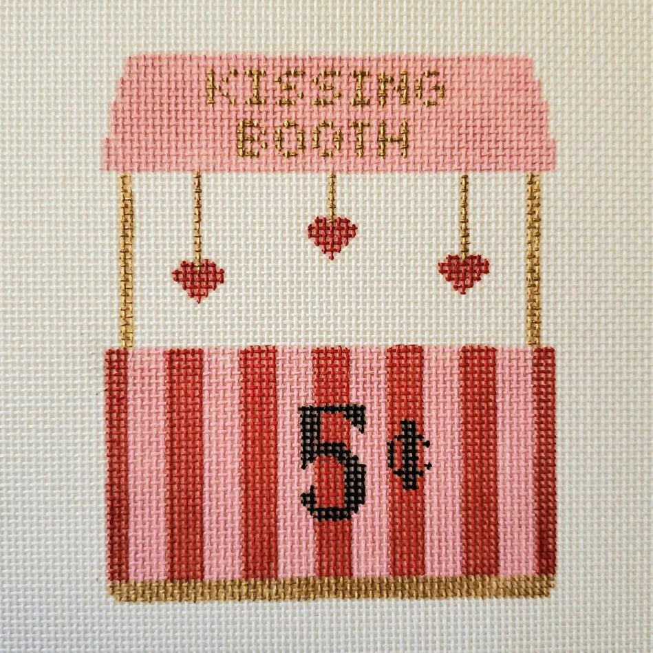 Kissing Booth Needlepoint Canvas