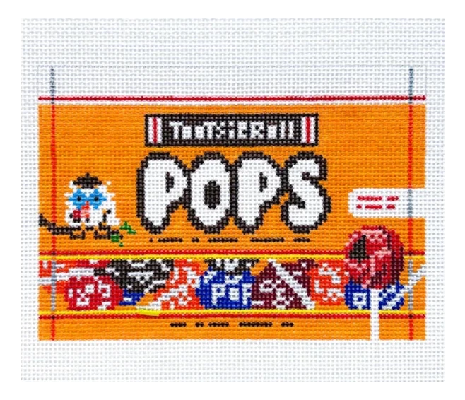 Tootsie Pops Bag Needlepoint Canvas
