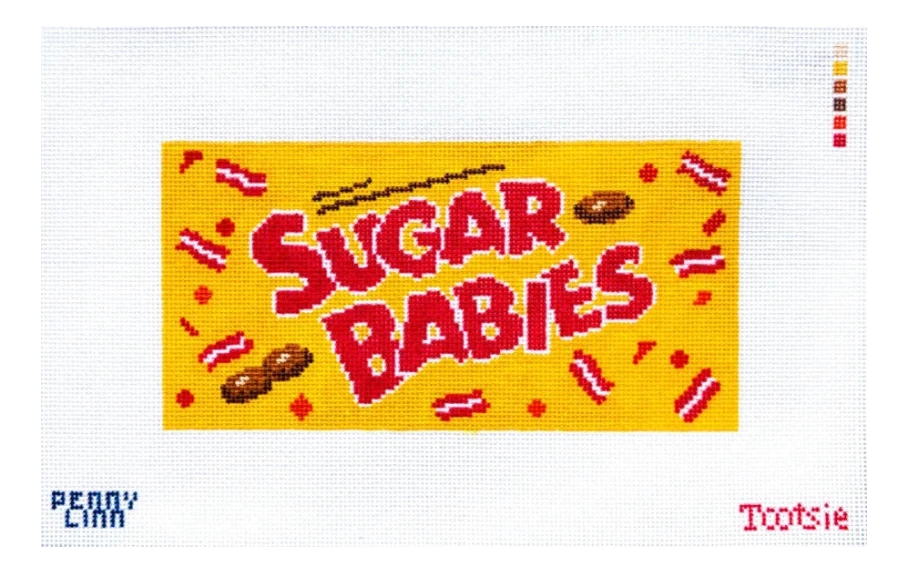 Sugar Babies Needlepoint Canvas