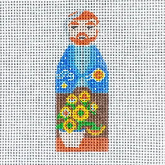 Van Gogh Bobble Needlepoint Canvas